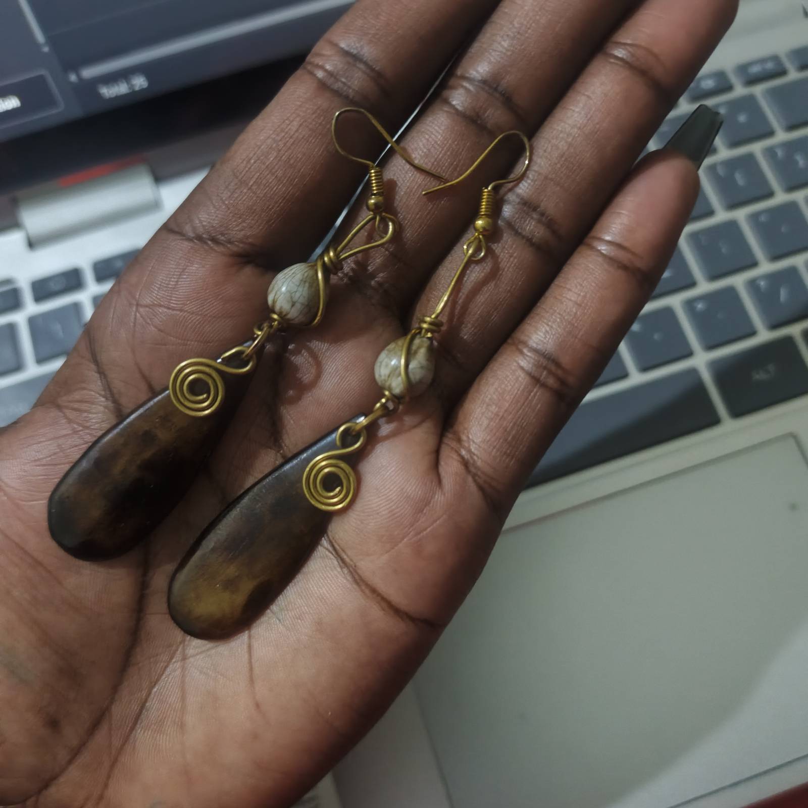 Asili Aura: Earthdrop Earrings 3