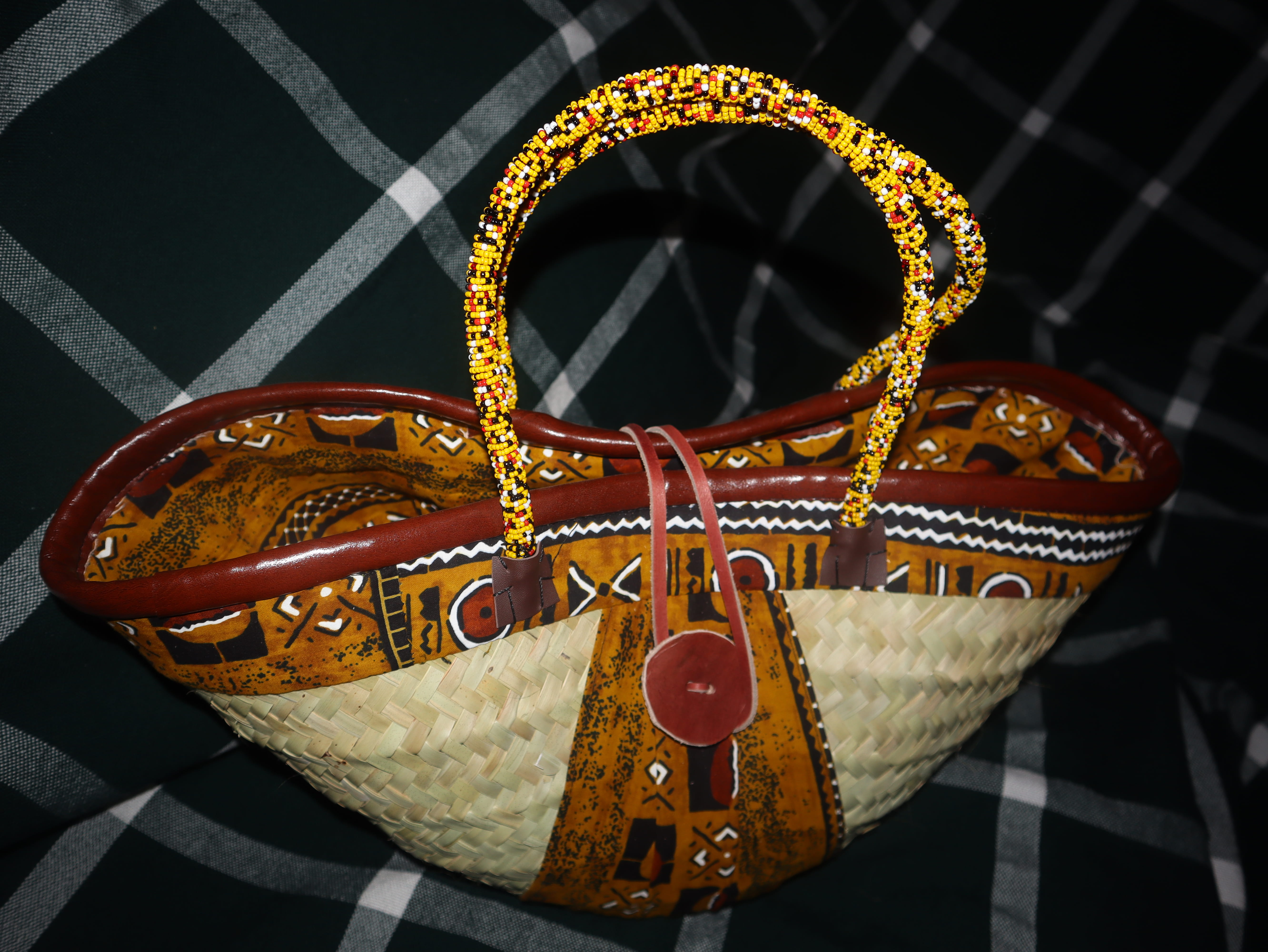 Handwoven African Kiondo